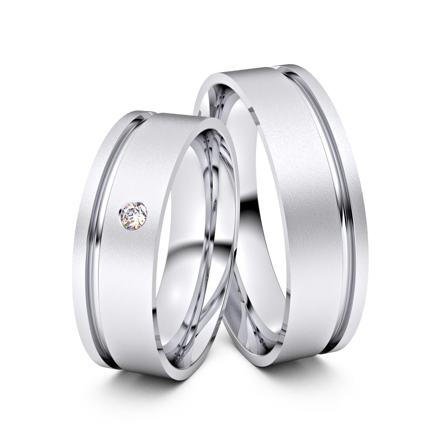Brillanten-Trauringe 750er Weißgold – opt. mit Gravur, Farbe, wählbarer Reinheitsstufe & hochwertigem Holzetui Unkategorisiert online kaufen Brillanten-Trauringe 750er Weißgold – opt. mit Gravur, Farbe, wählbarer Reinheitsstufe & hochwertigem Holzetui Unkategorisiert online kaufen