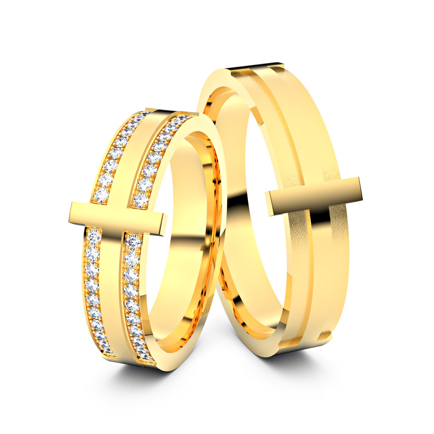 Brillanten-Trauringe Big Cross 585er Gelbgold – opt. mit Gravur, Farbe, wählbarer Reinheitsstufe & hochwertigem Holzetui Unkategorisiert online kaufen Brillanten-Trauringe Big Cross 585er Gelbgold – opt. mit Gravur, Farbe, wählbarer Reinheitsstufe & hochwertigem Holzetui Unkategorisiert online kaufen