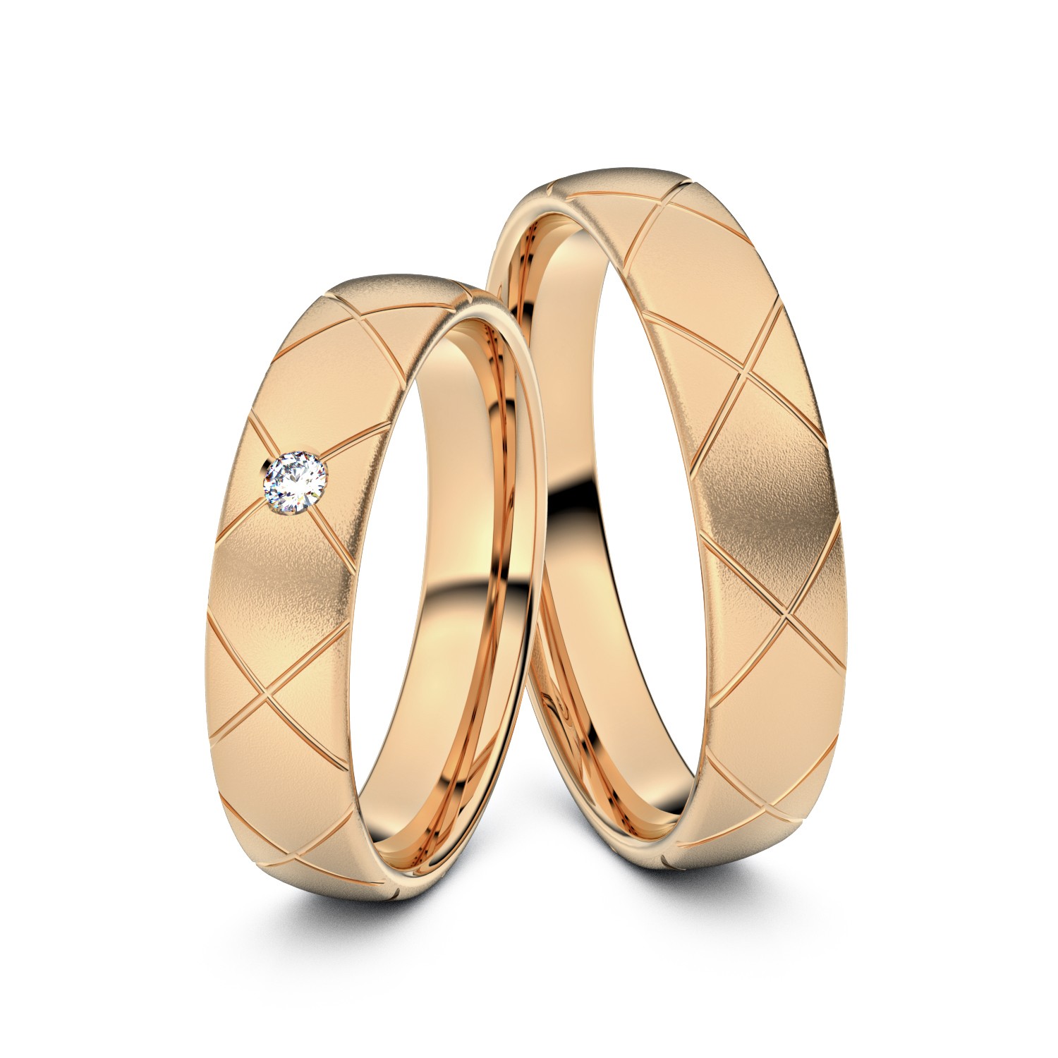 Brillanten-Trauringe Criss-Cross 750er Roségold – opt. mit Gravur, Farbe, wählbarer Reinheitsstufe & hochwertigem Holzetui Unkategorisiert online kaufen Brillanten-Trauringe Criss-Cross 750er Roségold – opt. mit Gravur, Farbe, wählbarer Reinheitsstufe & hochwertigem Holzetui Unkategorisiert online kaufen