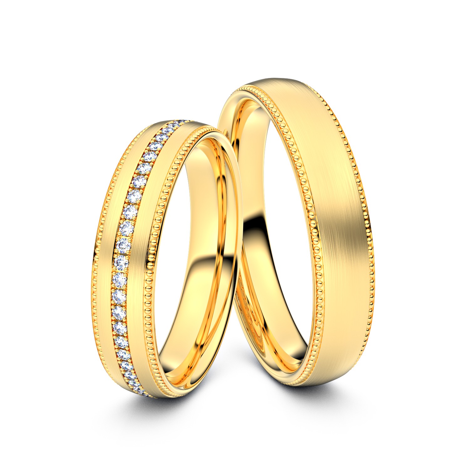 Brillanten-Trauringe Double Pearl 750er Gelbgold – opt. mit Gravur, Farbe, wählbarer Reinheitsstufe & hochwertigem Holzetui Unkategorisiert online kaufen Brillanten-Trauringe Double Pearl 750er Gelbgold – opt. mit Gravur, Farbe, wählbarer Reinheitsstufe & hochwertigem Holzetui Unkategorisiert online kaufen