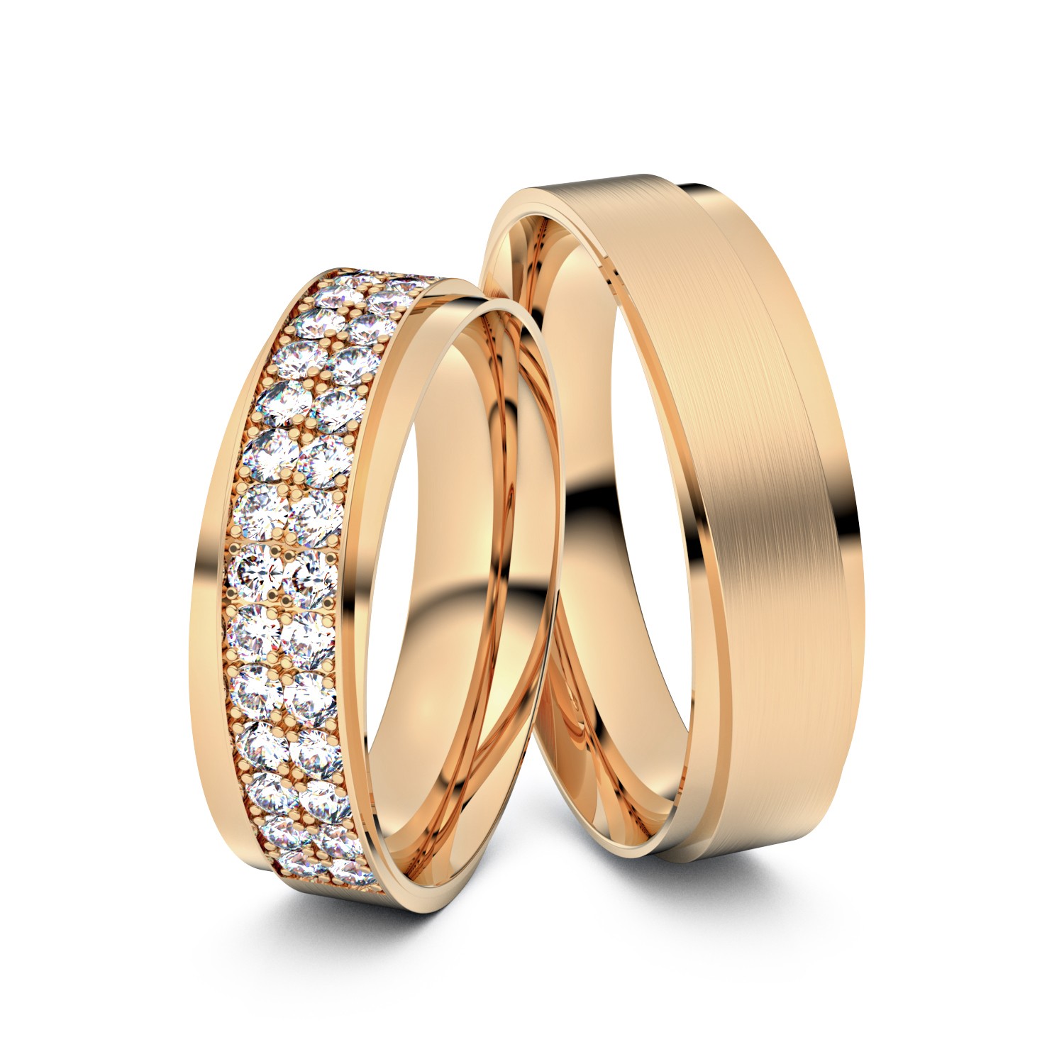 Brillanten-Trauringe Luxury Twist 585er Roségold – opt. mit Gravur, Farbe, wählbarer Reinheitsstufe & hochwertigem Holzetui Unkategorisiert online kaufen Brillanten-Trauringe Luxury Twist 585er Roségold – opt. mit Gravur, Farbe, wählbarer Reinheitsstufe & hochwertigem Holzetui Unkategorisiert online kaufen
