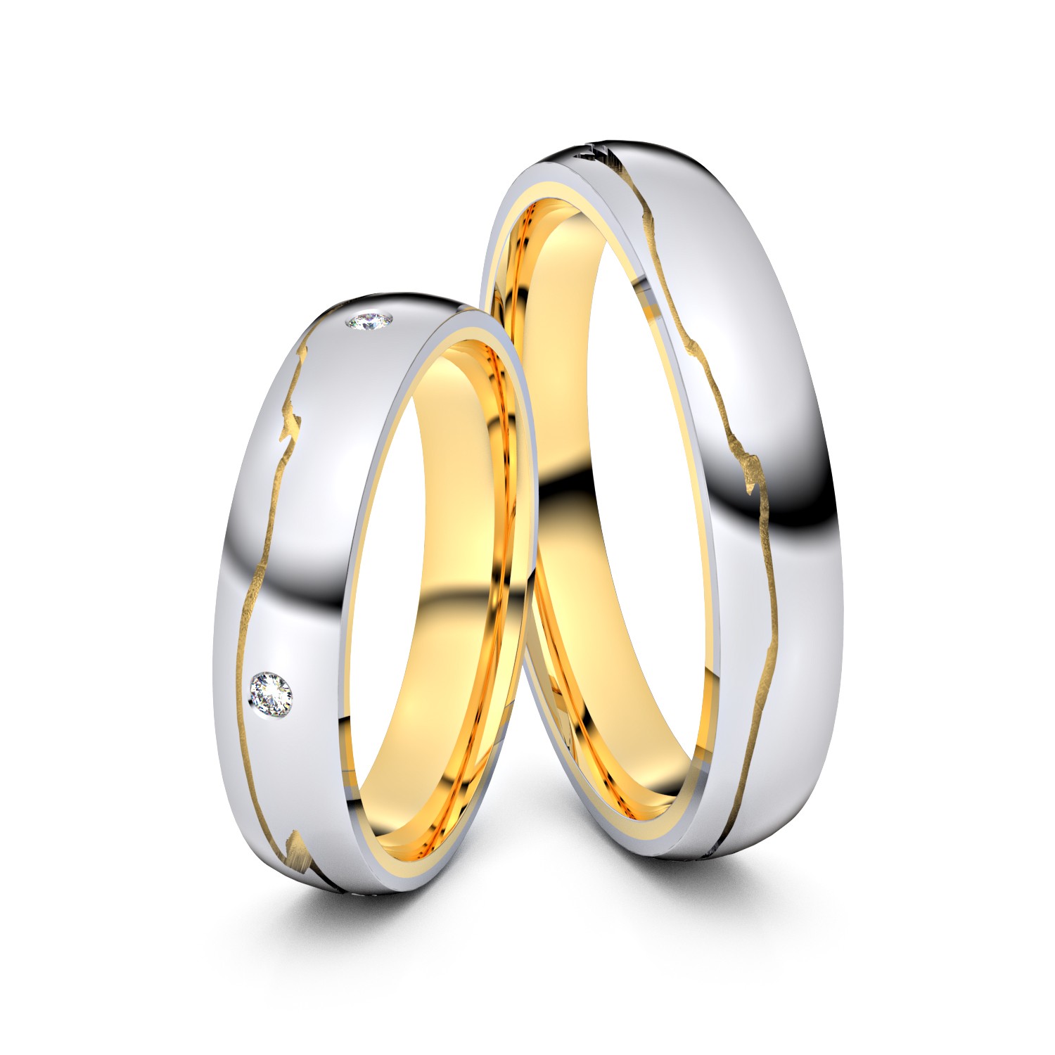 Brillanten-Trauringe Nil 750er Weißgold-Gelbgold – opt. mit Gravur, Farbe, wählbarer Reinheitsstufe & hochwertigem Holzetui Unkategorisiert online kaufen Brillanten-Trauringe Nil 750er Weißgold-Gelbgold – opt. mit Gravur, Farbe, wählbarer Reinheitsstufe & hochwertigem Holzetui Unkategorisiert online kaufen