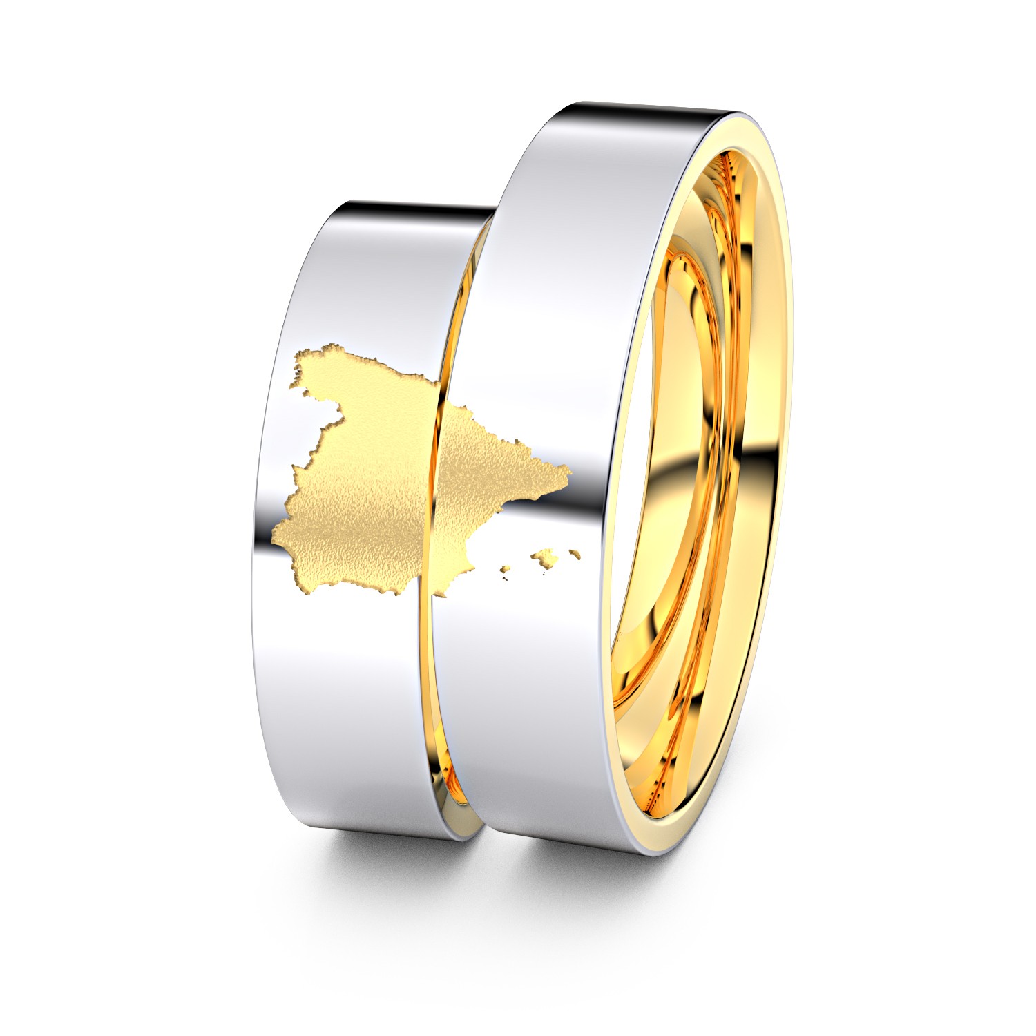 Brillanten-Trauringe Spanien 750er Weißgold-Gelbgold – opt. mit Gravur, Farbe, wählbarer Reinheitsstufe & hochwertigem Holzetui Unkategorisiert online kaufen Brillanten-Trauringe Spanien 750er Weißgold-Gelbgold – opt. mit Gravur, Farbe, wählbarer Reinheitsstufe & hochwertigem Holzetui Unkategorisiert online kaufen