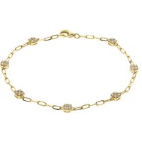 Cirari Brillant-Goldarmband, 35 Brillanten, 0,51 ct, SI1 (H), 585 Gelbgold Unkategorisiert online kaufen