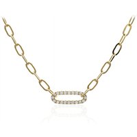 Cirari Brillant-Goldcollier, 20 Brillanten, 0,22 ct, I1 (H), 585 Gelbgold Unkategorisiert online kaufen