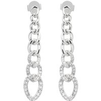 Cirari Brillant-Goldohrringe, 98 Diamanten, 0,683 ct, 585 Weißgold, SI1 (H) Unkategorisiert online kaufen