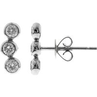 Cirari Brillant-Goldohrringe mit 6 Diamanten, 0,309 ct, 585 Weißgold, SI1 (H) Unkategorisiert online kaufen