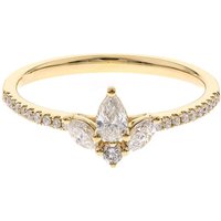 Cirari Brillant-Goldring mit 24 Diamanten, 0,323 ct, 585er Gelbgold, SI1 (H) Unkategorisiert online kaufen