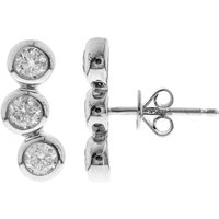 Cirari Brillantohrringe mit 6 Diamanten, 0,775 ct SI1 (H), 585 Weißgold Unkategorisiert online kaufen