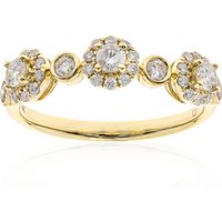 Cirari Brillantring – 37 Brillanten, 0,60 ct, 585 Gelbgold, SI1 (H) Unkategorisiert online kaufen