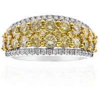 Cirari Brillantring, 74 Brillanten, 2,09 ct, 750 Gelb-/Weißgold Unkategorisiert online kaufen