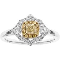Cirari Brillantring mit 39 Diamanten, 0,51 ct, 750er Gelb- und Weißgold