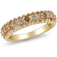 Cirari Fancy-Brillantring, 45 I1 Diamanten, 0,693 ct, 585er Gelbgold Unkategorisiert online kaufen