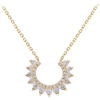 Cirari Goldcollier mit 33 Brillanten, 0,442 ct, 585 Gelbgold, SI1 (H) Unkategorisiert online kaufen
