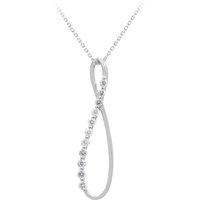 Cirari Goldhalskette mit 13 Brillanten, 0,324 ct, 585 Weißgold, SI1 (H) Unkategorisiert online kaufen