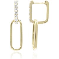 Cirari Goldohrringe mit 14 Brillanten, 0,37 ct, I1 (H), 585 Gelbgold Unkategorisiert online kaufen