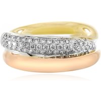 Cirari Goldring aus 585 Gelb-, Rosé- und Weißgold mit 49 Brillanten, 0,46 ct, SI1 (H) Unkategorisiert online kaufen Cirari Goldring aus 585 Gelb-, Rosé- und Weißgold mit 49 Brillanten, 0,46 ct, SI1 (H) Unkategorisiert online kaufen