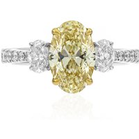 Cirari Goldring mit 15 Diamanten, gelbem SI2, 3,78 ct, 750 Gelb-/Weißgold Unkategorisiert online kaufen