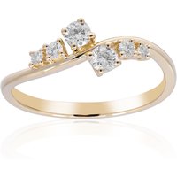 Cirari Goldring mit 6 Brillanten H SI1/SI2, 0,313 ct, 585 Gelbgold Unkategorisiert online kaufen