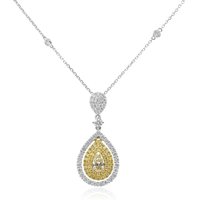 Cirari Halskette, 80 SI2-Brillanten, 1,6 ct, 750 Gelb-/Weißgold Unkategorisiert online kaufen