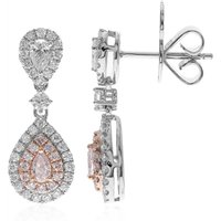 Cirari Ohrringe mit 92 Brillanten SI1 (H) und Pink SI2, 0,966 ct, 750 Rosé-/Weißgold Unkategorisiert online kaufen