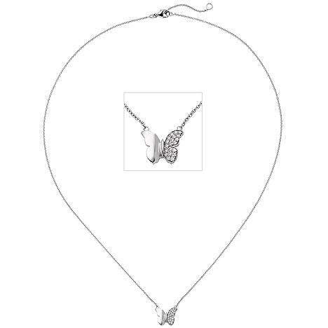 Collier Halskette Schmetterling 585 Weißgold 20 Diamanten Brillanten 45 cm Kette Unkategorisiert online kaufen Collier Halskette Schmetterling 585 Weißgold 20 Diamanten Brillanten 45 cm Kette Unkategorisiert online kaufen