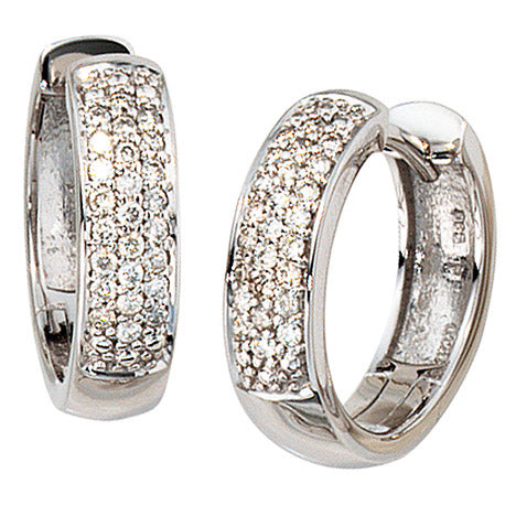 Creolen rund 585 Gold Weißgold 50 Diamanten Brillanten Ohrringe Weißgoldcreolen Unkategorisiert online kaufen Creolen rund 585 Gold Weißgold 50 Diamanten Brillanten Ohrringe Weißgoldcreolen Unkategorisiert online kaufen