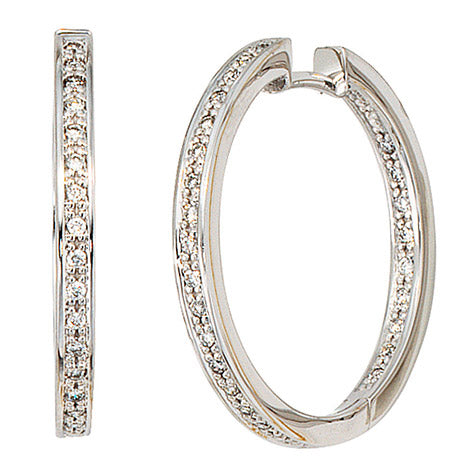 Creolen rund 585 Gold Weißgold 50 Diamanten Brillanten Ohrringe Weißgoldcreolen Unkategorisiert online kaufen Creolen rund 585 Gold Weißgold 50 Diamanten Brillanten Ohrringe Weißgoldcreolen Unkategorisiert online kaufen