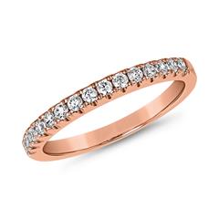 Damen Half Eternity Ring aus Roségold mit Diamanten Unkategorisiert online kaufen