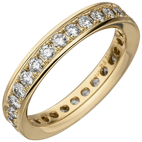 Damen Memory-Ring 585 Gold Gelbgold mit Diamanten Brillanten 1 12 ct. - 58 Unkategorisiert online kaufen
