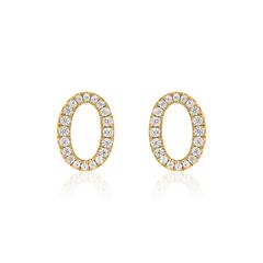 Damen Ohrstecker aus Gelbgold mit Lab Grown Brillanten Unkategorisiert online kaufen