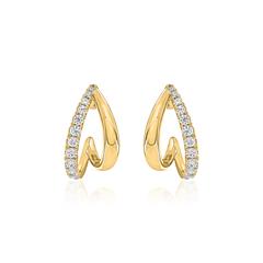 Damen Ohrstecker aus Gold mit Brillanten, Lab Grown Unkategorisiert online kaufen
