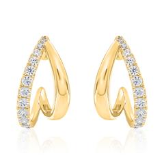 Damen Ohrstecker aus Gold mit Brillanten Unkategorisiert Produktbild
