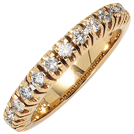 Damen Ring 585 Gold Gelbgold 13 Diamanten Brillanten 0 50ct. Goldring - 58 Unkategorisiert online kaufen