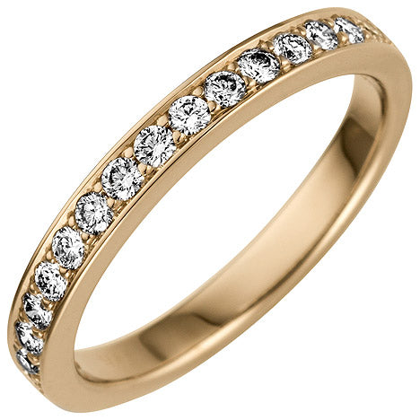 Damen Ring 585 Gold Gelbgold 17 Diamanten Brillanten 0 50ct. Diamantring - 54 Unkategorisiert online kaufen