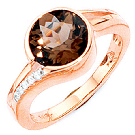 Damen Ring 585 Gold Rotgold 1 Rauchquarz braun 5 Diamanten Brillanten Goldring - 54 Unkategorisiert online kaufen Damen Ring 585 Gold Rotgold 1 Rauchquarz braun 5 Diamanten Brillanten Goldring - 54 Unkategorisiert online kaufen