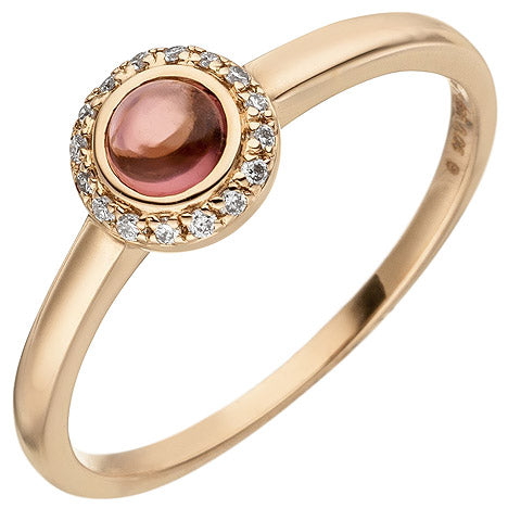 Damen Ring 585 Gold Rotgold 1 Turmalin Cabochon 16 Diamanten Brillanten 0 05ct. - 54 Unkategorisiert online kaufen Damen Ring 585 Gold Rotgold 1 Turmalin Cabochon 16 Diamanten Brillanten 0 05ct. - 54 Unkategorisiert online kaufen