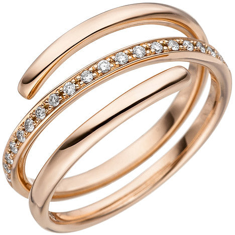 Damen Ring 585 Gold Rotgold 20 Diamanten Brillanten 0 14ct. Diamantring - 60 Unkategorisiert online kaufen Damen Ring 585 Gold Rotgold 20 Diamanten Brillanten 0 14ct. Diamantring - 60 Unkategorisiert online kaufen