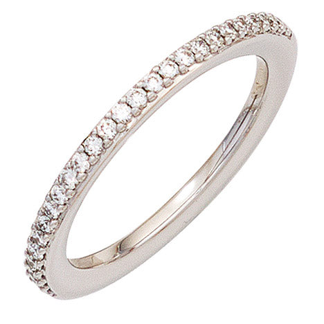 Damen Ring 585 Gold Weißgold 26 Diamanten Brillanten 0 21ct. Weißgoldring - 60 Unkategorisiert online kaufen