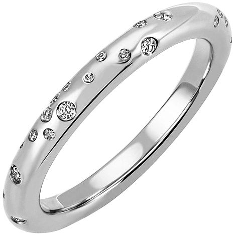 Damen Ring 585 Gold Weißgold 34 Diamanten Brillanten 0 21ct. Diamantring - 50 Unkategorisiert online kaufen