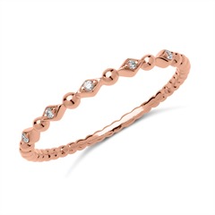 Damen Ring 750er Roségold 5 Diamanten Unkategorisiert online kaufen