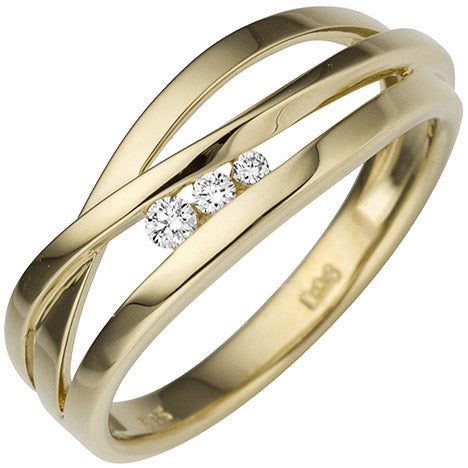 Damen Ring breit 585 Gold Gelbgold 3 Diamanten Brillanten 0 08ct. Goldring - 54 Unkategorisiert online kaufen Damen Ring breit 585 Gold Gelbgold 3 Diamanten Brillanten 0 08ct. Goldring - 54 Unkategorisiert online kaufen