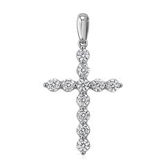 Damenanhänger Kreuz mit Diamanten aus Weißgold, Platin Unkategorisiert online kaufen Damenanhänger Kreuz mit Diamanten aus Weißgold, Platin Unkategorisiert online kaufen