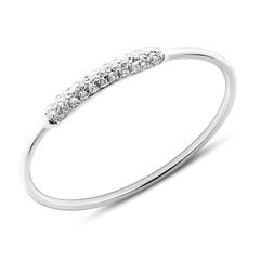Damenring 585er Weißgold mit Diamanten Unkategorisiert online kaufen