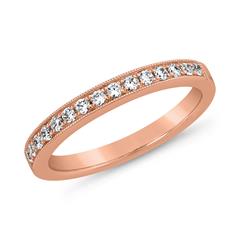 Damenring aus Roségold mit Diamanten Unkategorisiert online kaufen