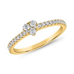 Damenring mit Herz aus Gelbgold, Brillanten Unkategorisiert online kaufen
