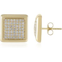 de Melo Gold Ohrringe aus 375er Gold mit 98 Brillanten, 0,95 ct, I1 (H) Unkategorisiert online kaufen