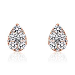 Diamant Ohrstecker Tropfen mit Diamanten, Lab Grown Unkategorisiert online kaufen