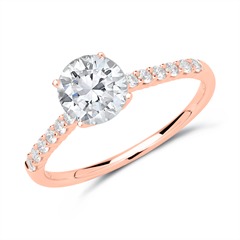 Diamant Ring 585er Roségold Unkategorisiert online kaufen