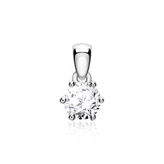 Diamantanhänger für Damen aus 14K Weißgold Unkategorisiert online kaufen
